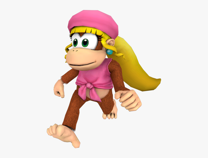 Download Zip Archive - Super Mario Bros Dixie Kong, HD Png Download, Free Download