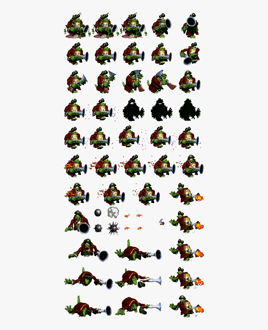 Kaptain K Rool Sprite, HD Png Download, Free Download