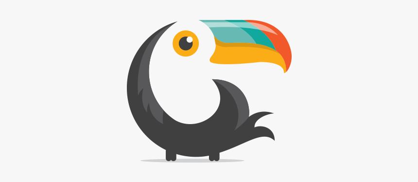 Logo Design Portfolio Of - Toucan Logo, HD Png Download, Free Download