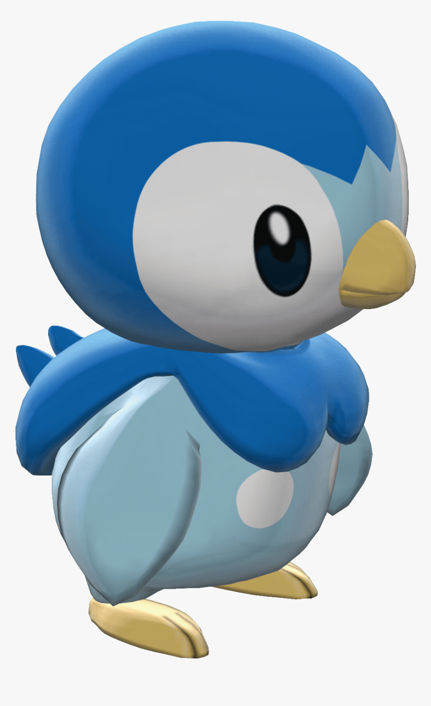 Piplup Sideview Pokemon - Piplup, HD Png Download, Free Download