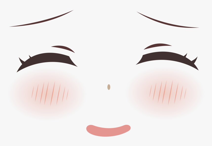 Eyelash-extensions - Blush Anime Eyes Png, Transparent Png - kindpng