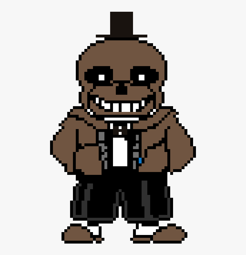 Freddy Sansbear Sprite - Sans Undertale Png, Transparent Png, Free Download