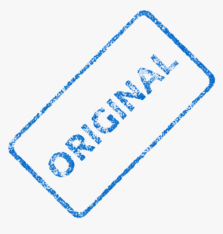 Original Stamp Png - Original Watermark, Transparent Png, Free Download