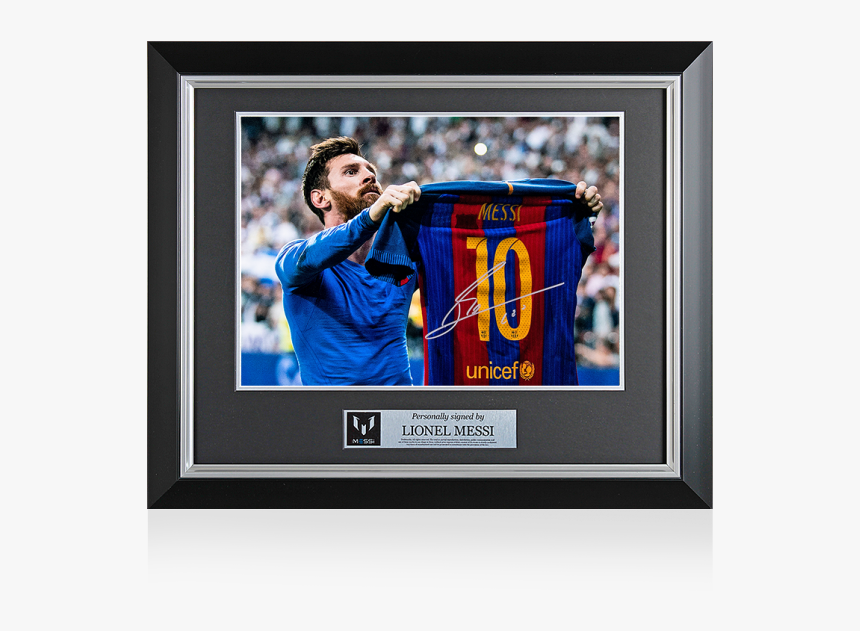 Lionel Messi Shirt Celebration, HD Png Download - kindpng