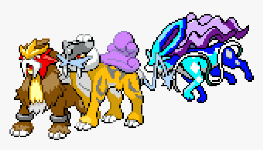 Entei Raikou Suicune Transparent, HD Png Download, Free Download