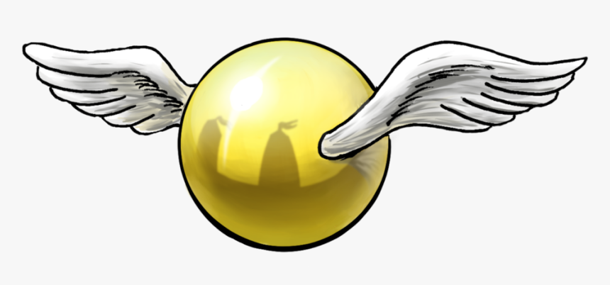 Golden Snitch Clipart - Harry Potter Golden Snitch Cartoon, HD Png ...