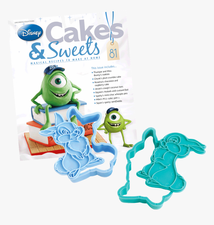 Issue 81 With Thumper & Miss Bunny Cookie Cutter - Disney Cakes And Sweets Issue 4, HD Png Download, Free Download