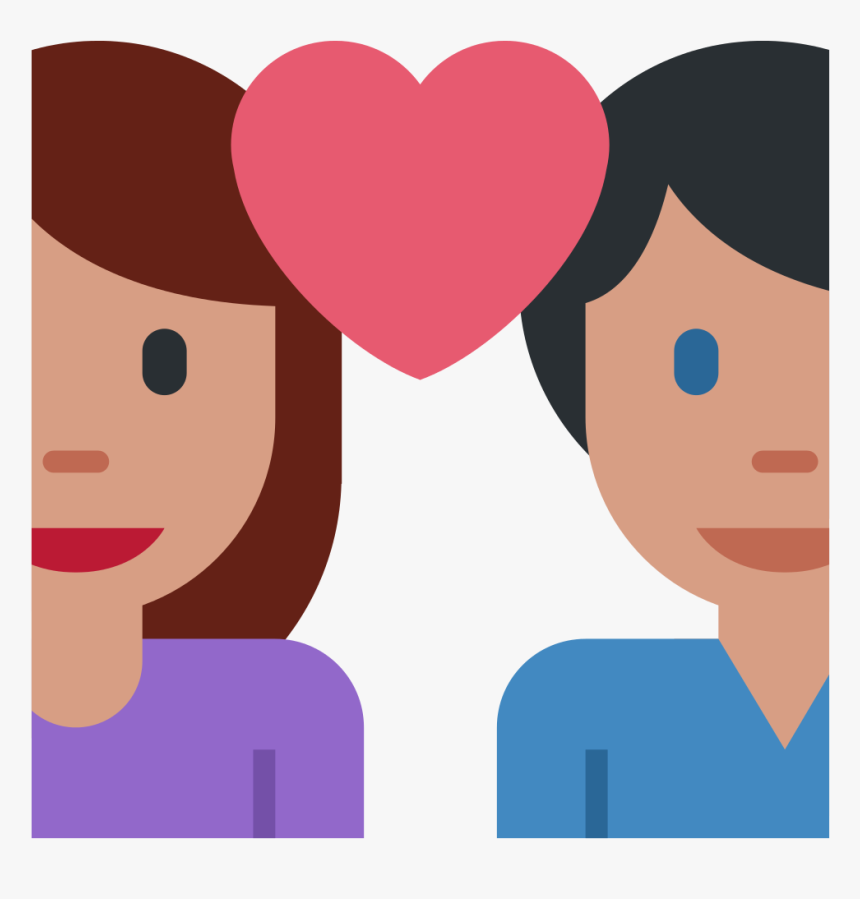 File Twemoji 1f491 Svg Emoji Red Heart Couple Hd Png Download Kindpng