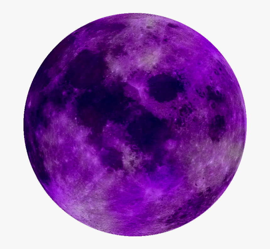 Circle Profile Picture Tumblr - Moon Purple Png, Transparent Png, Free Download