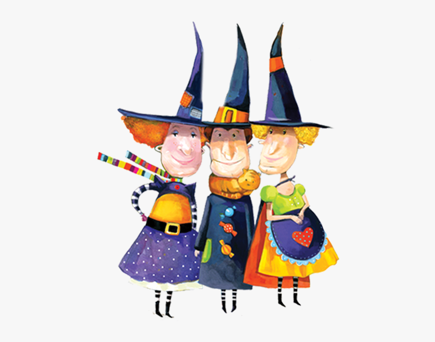 3 Witches No Background - 3 Witches Clip Art, HD Png Download, Free Download