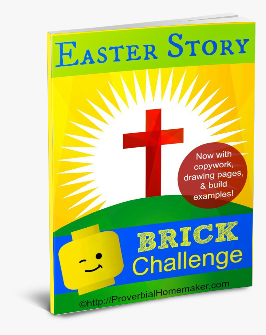 Easter Story Brick Challenge & Learning Pack - Cross, HD Png Download, Free Download