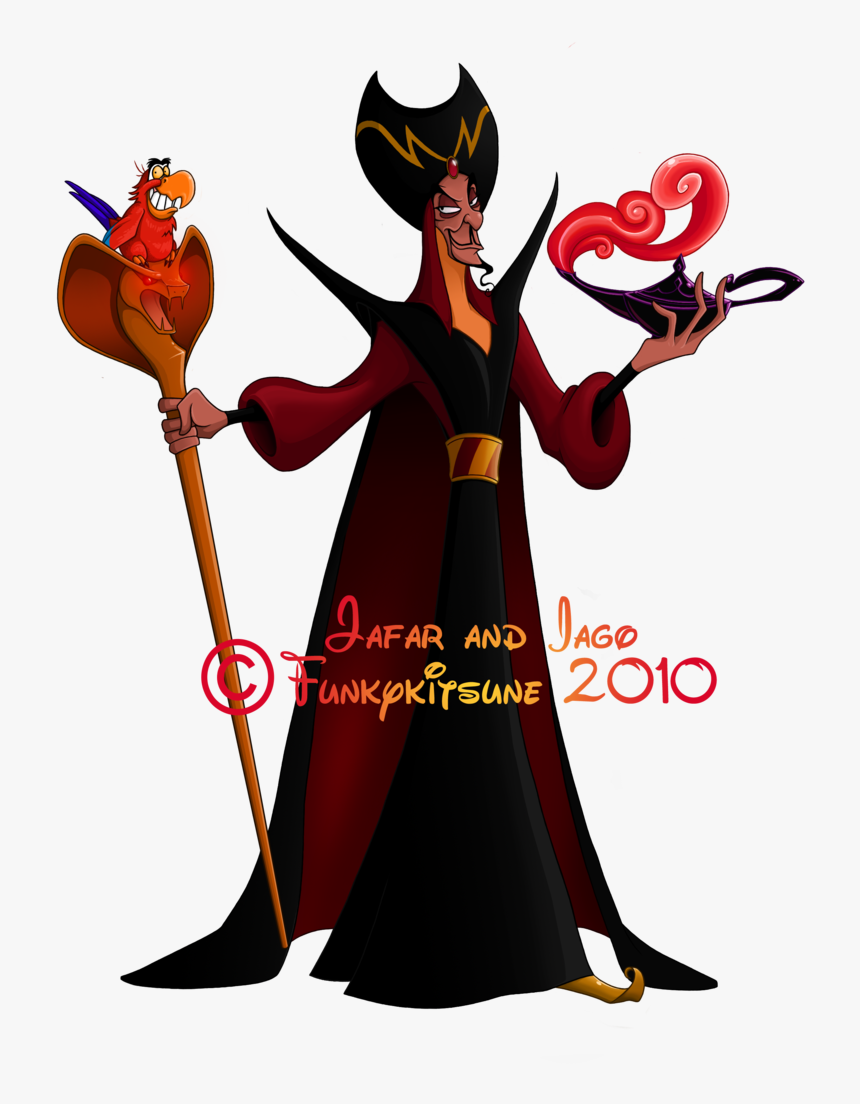 Jafar Background Png - Jafar And Iago Draw, Transparent Png, Free Download