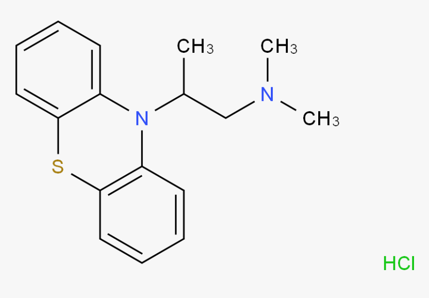 Transparent Promethazine Png - Diclofenac Sodium Diclofenac Structure, Png Download, Free Download