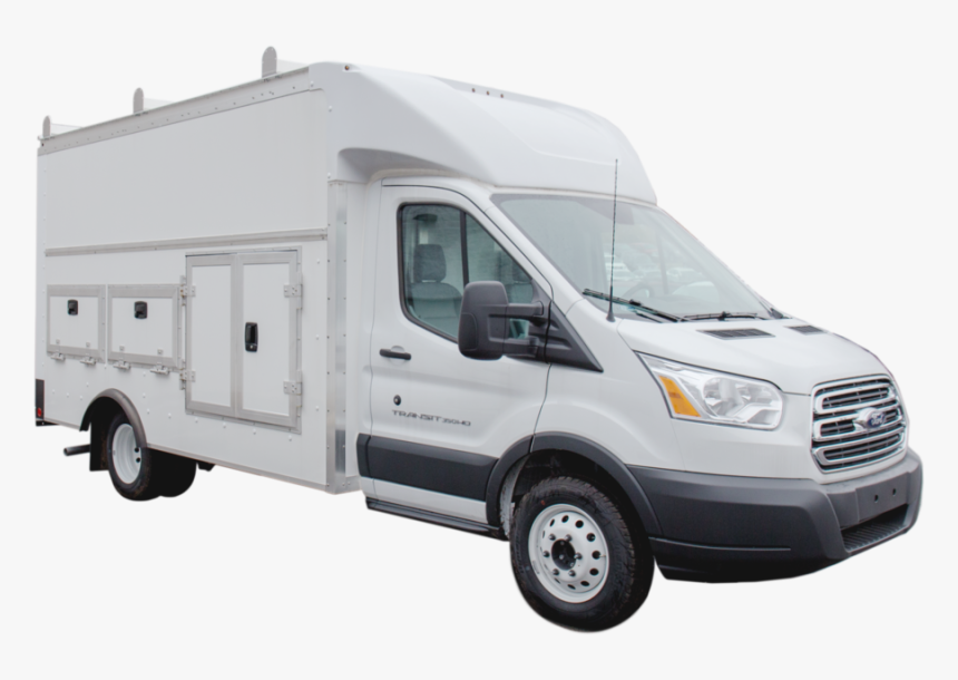 Ford Transit Boxtruck Rockport 12′ Workport - Compact Van, HD Png Download, Free Download