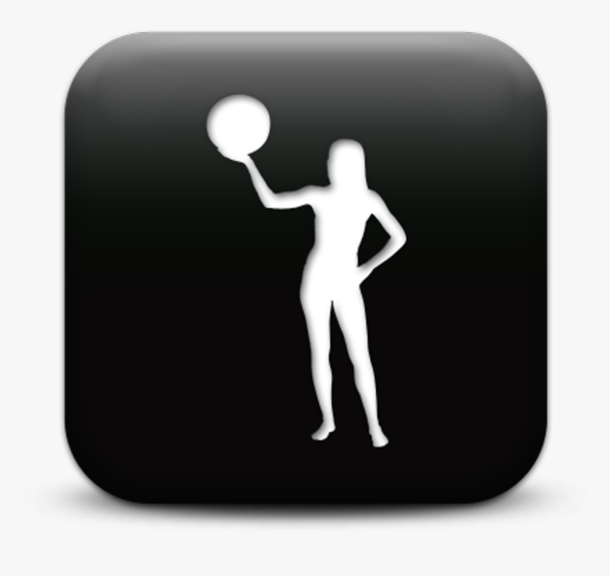 Transparent Volleyball Silhouette Png, Png Download, Free Download