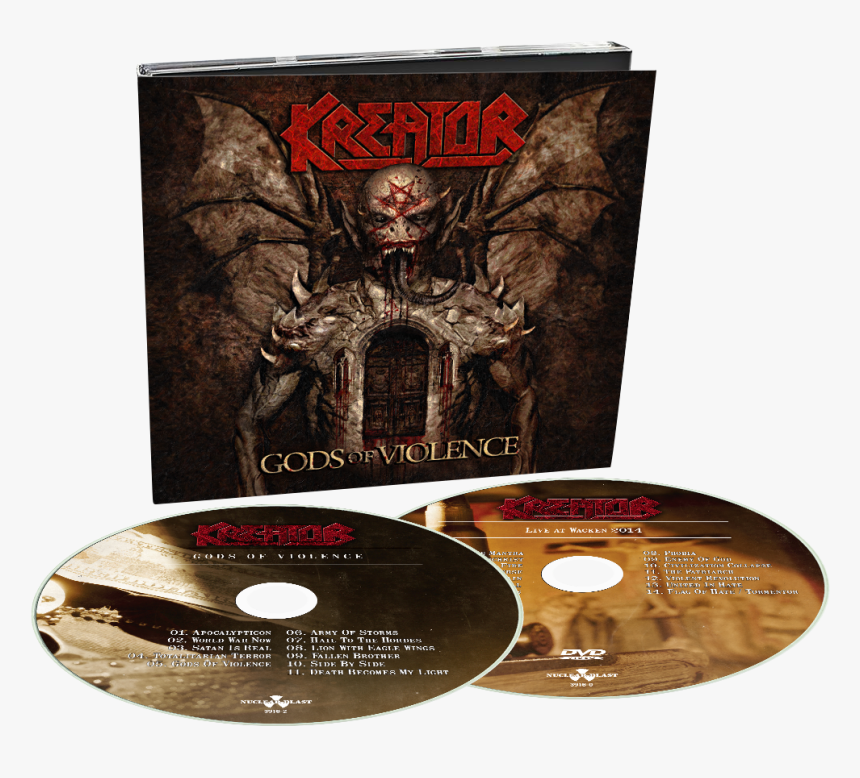 Kreator Gods Of Violence Cd, HD Png Download, Free Download