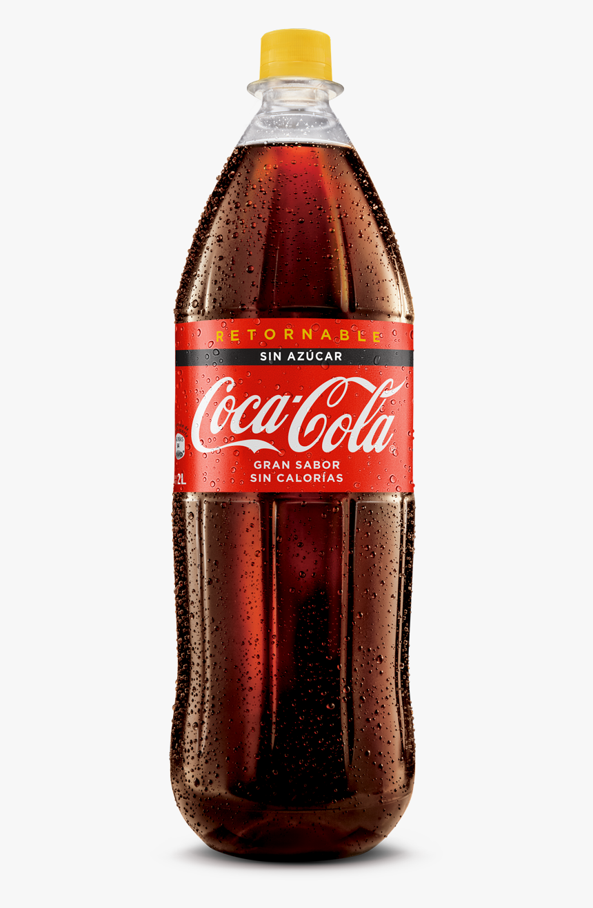 Gaseosa Coca Cola Zero Retornable 2lt - Coca Cola 2 Litros Retornable, HD Png Download, Free Download