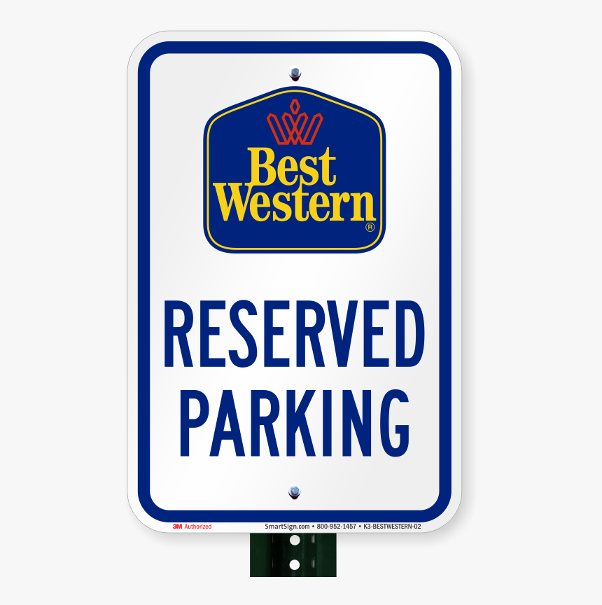 Best Western логотип. Reserved parking.