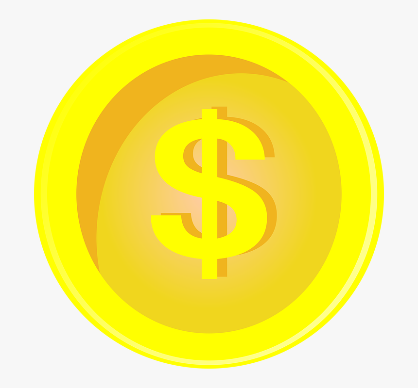 Dinero, Dólar, Moneda, Símbolo, Monedas, Icono - Circle, HD Png Download, Free Download