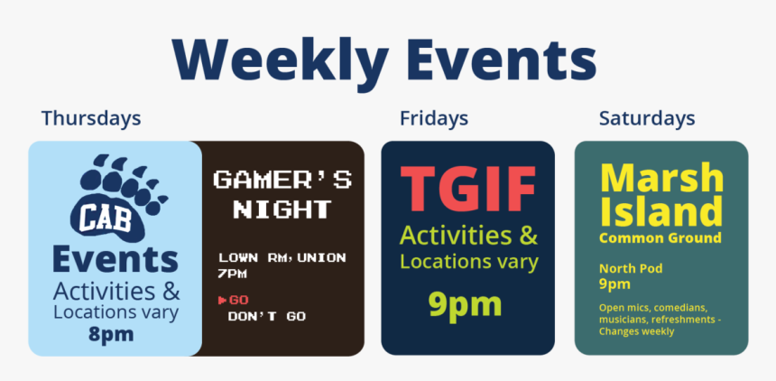 Weekly Events Graphic - Human Action, HD Png Download, Free Download