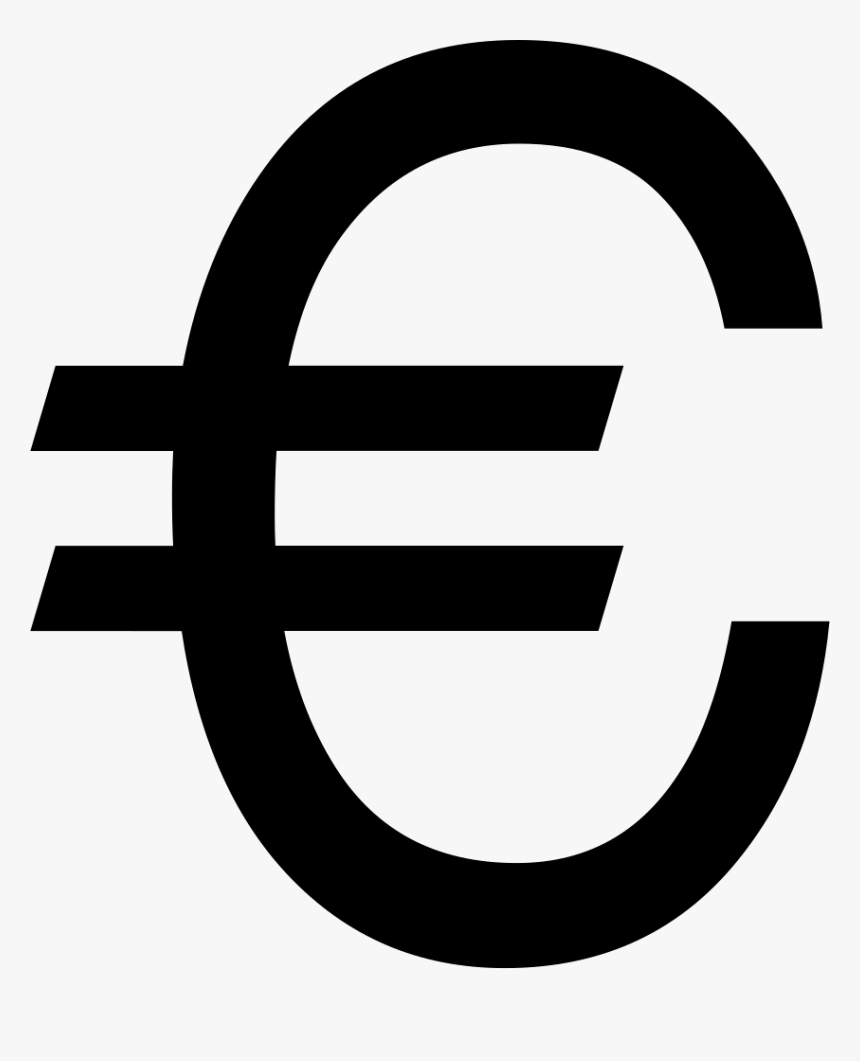 Big Euro Symbol - Euro Icon Noun Project, HD Png Download, Free Download