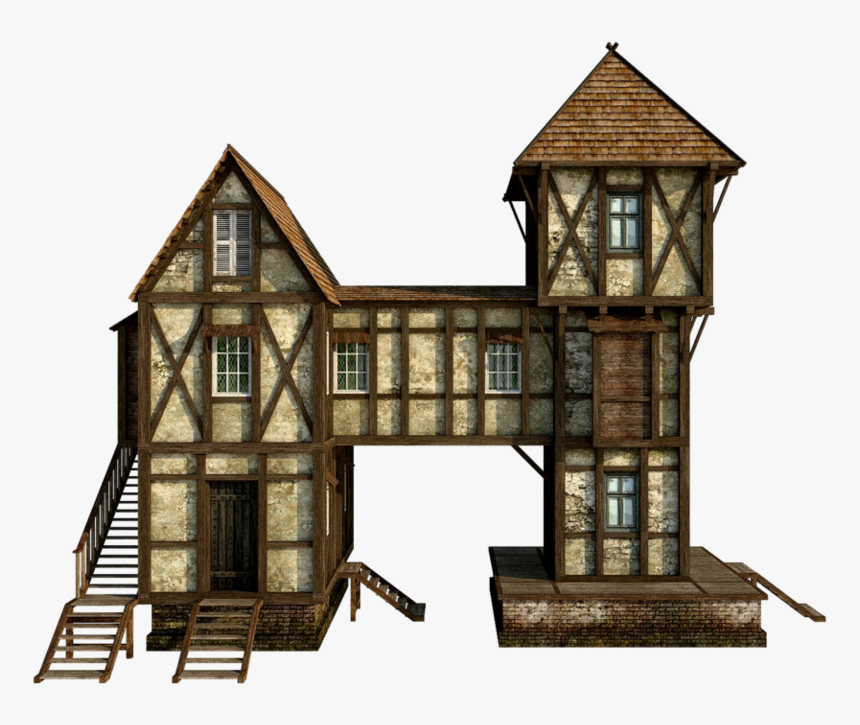 House Clip Art - Medieval Transparent Png, Png Download, Free Download