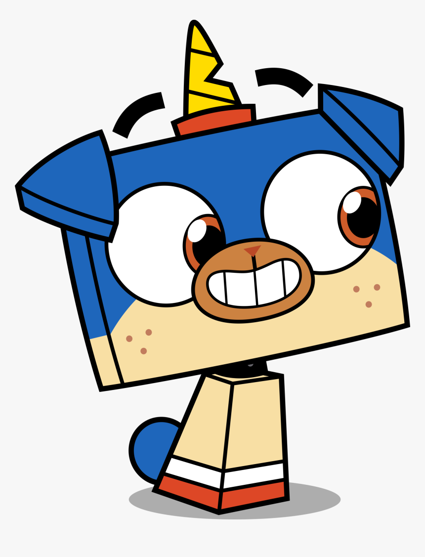 Puppycorn Unikitty Sitting - Puppy Corn Unikitty, HD Png Download - kindpng