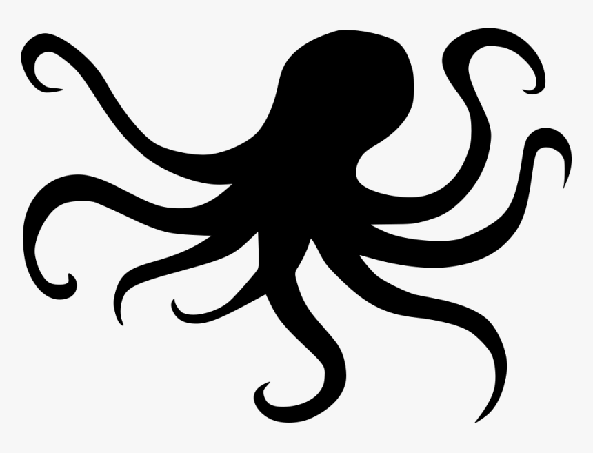 Black Octopus In Art, HD Png Download, Free Download