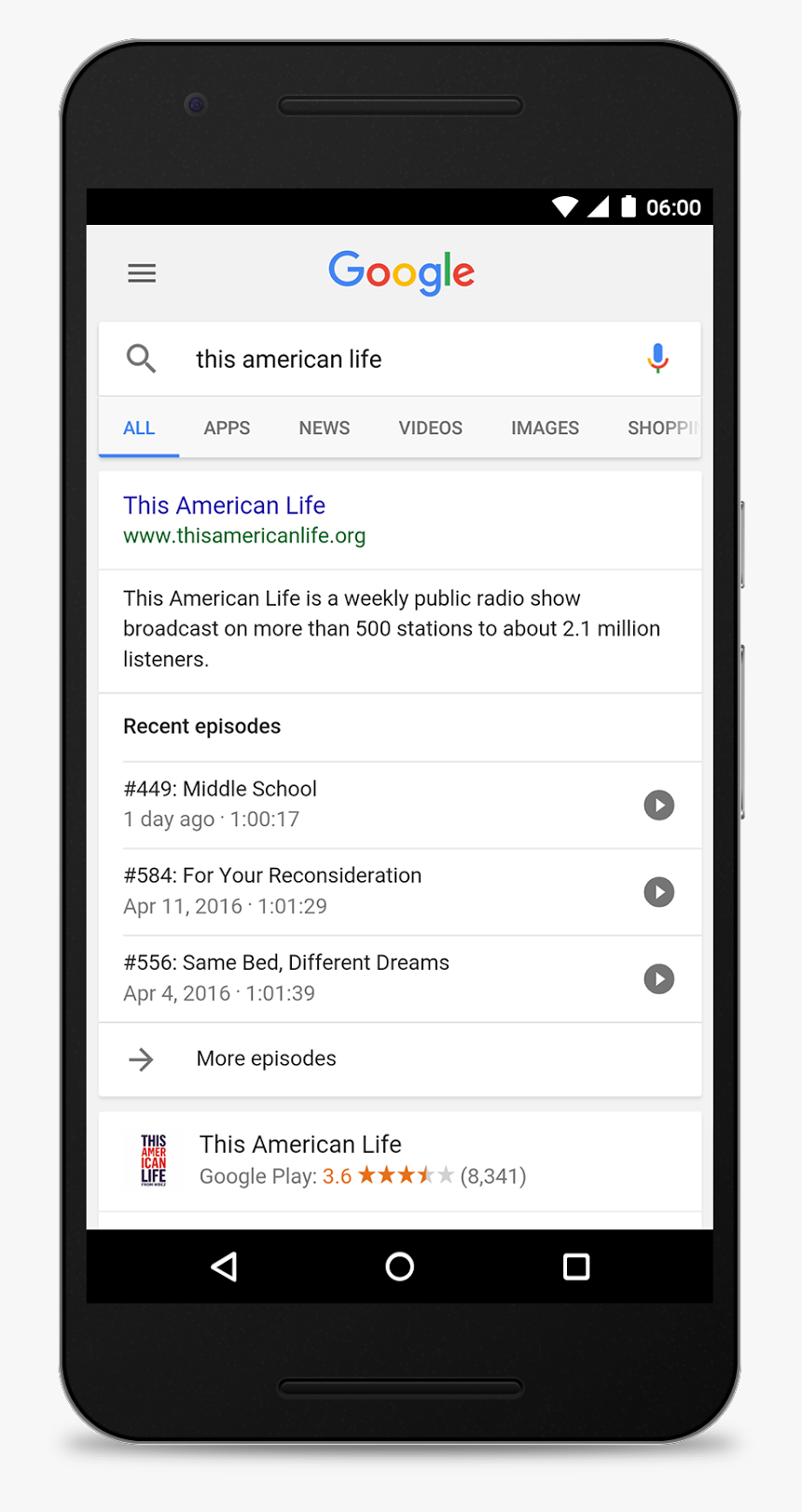 Google Mobile Serp, HD Png Download, Free Download