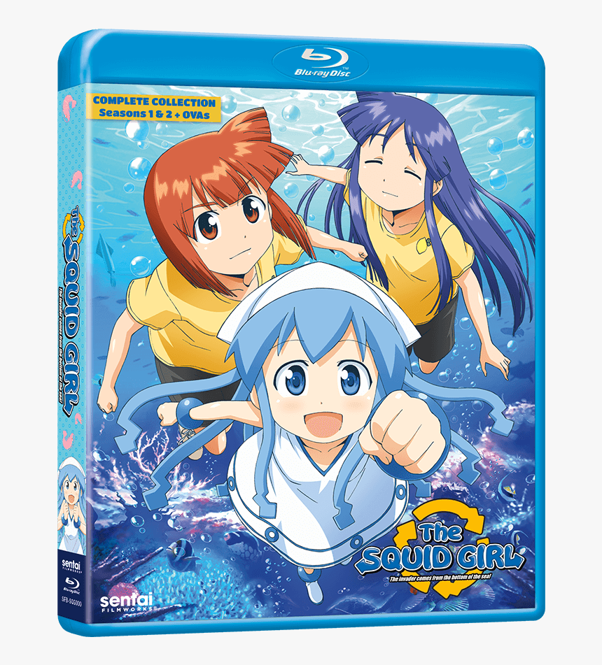 Squid Girl Blu Ray, HD Png Download, Free Download