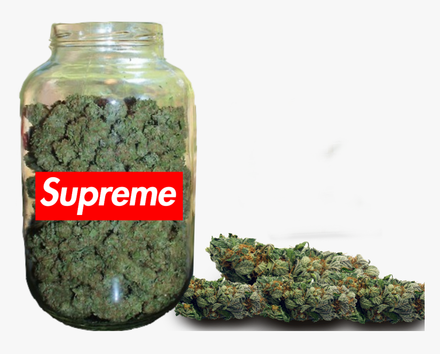 Supreme Logo Weed, HD Png Download, Free Download