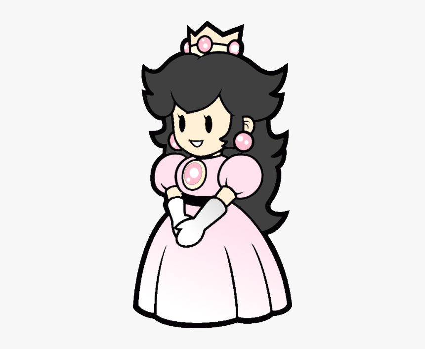 Princesa De Mario Bros Dibujo, HD Png Download, Free Download