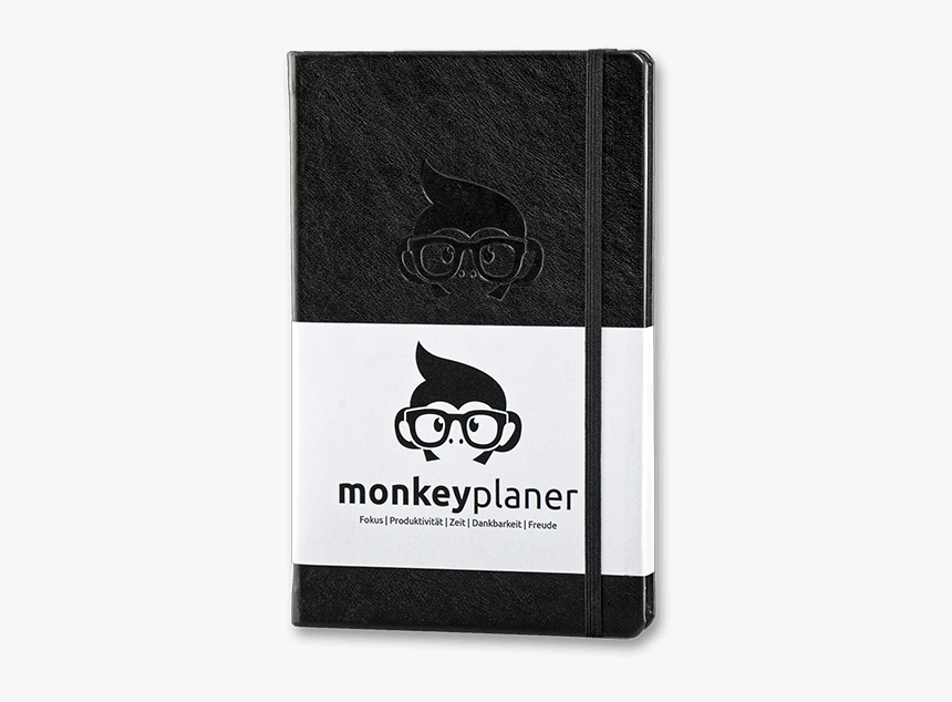 Monkey Planer Mit Banderole Und Gummiband - Kalender Monkey, HD Png Download, Free Download