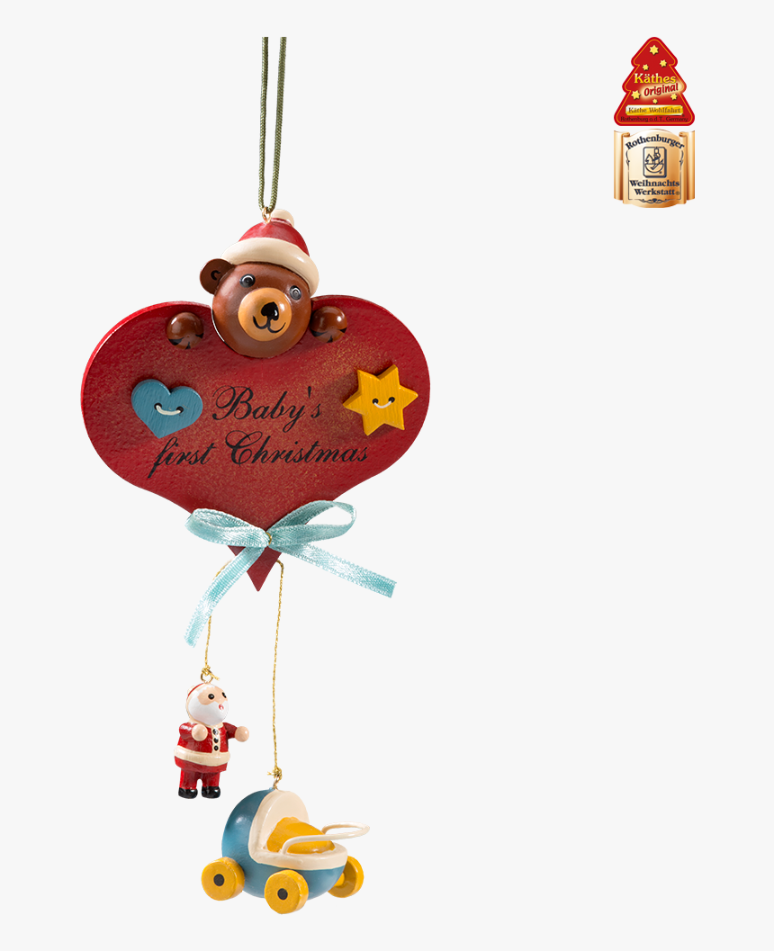 Baby"s First Christmas Cuddly Bear - Käthe Wohlfahrt Baby's First Christmas, HD Png Download, Free Download