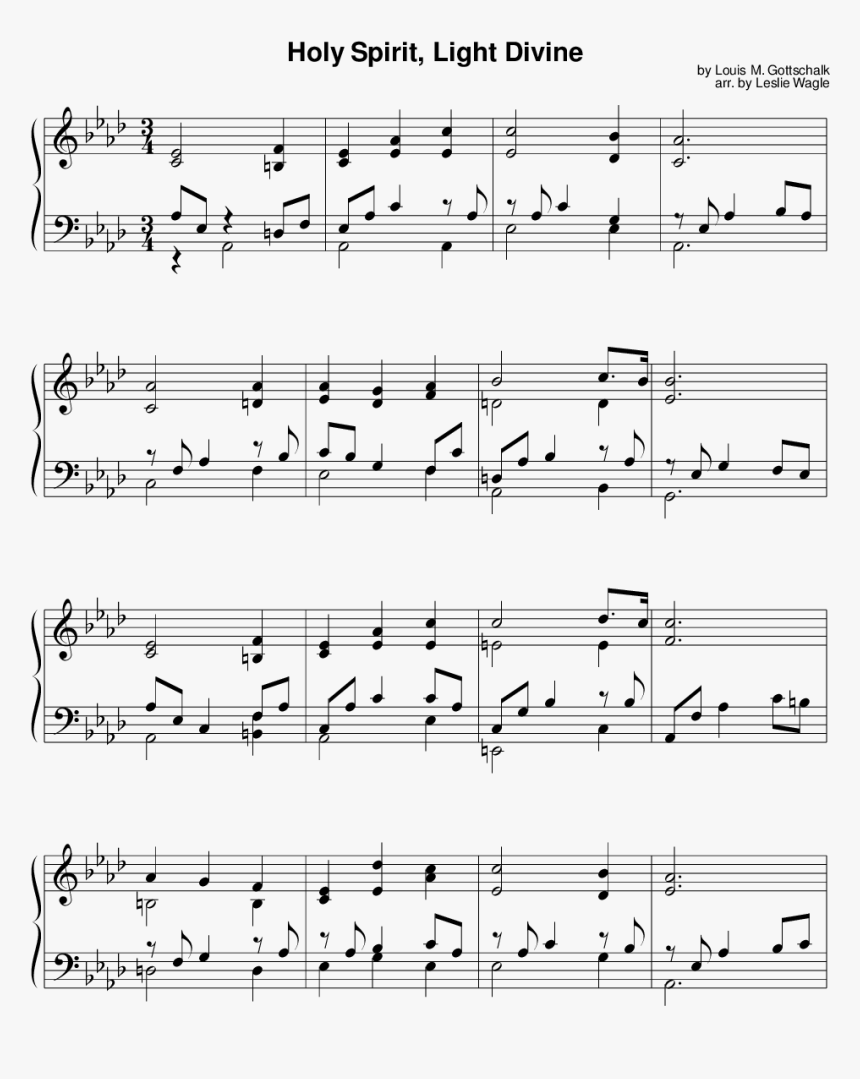 Welcome To The Black Parade Sheet Music, HD Png Download, Free Download