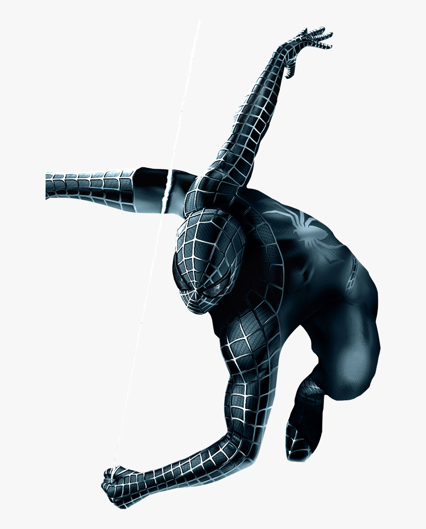 Black Spiderman Png, Transparent Png, Free Download