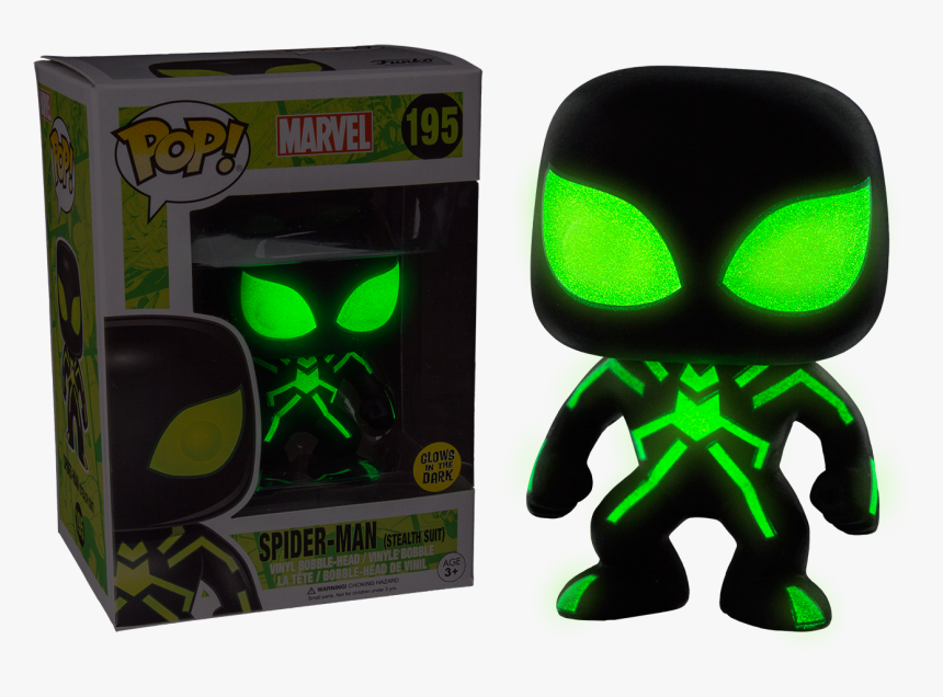 Funko Pop Stealth Spiderman, HD Png Download, Free Download