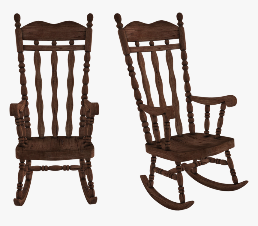 Wooden Rocking Chair Repair - Rocking Chair Png, Transparent Png, Free Download