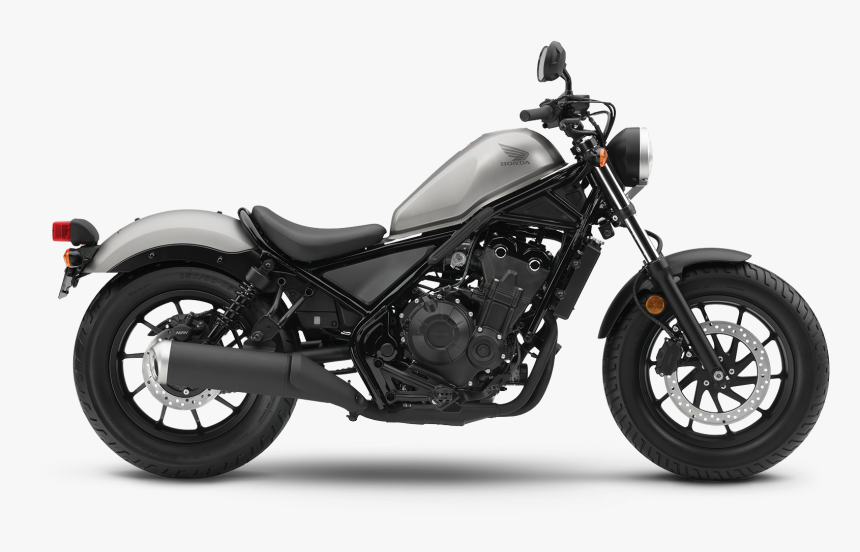 Rebel 500 13098 1098matte Armored Silver Front - Honda Big Bike Philippines Price List, HD Png Download, Free Download