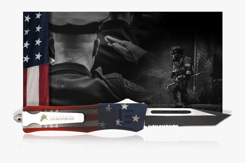 Dallas Fire Department Custom Otf Knife, HD Png Download, Free Download