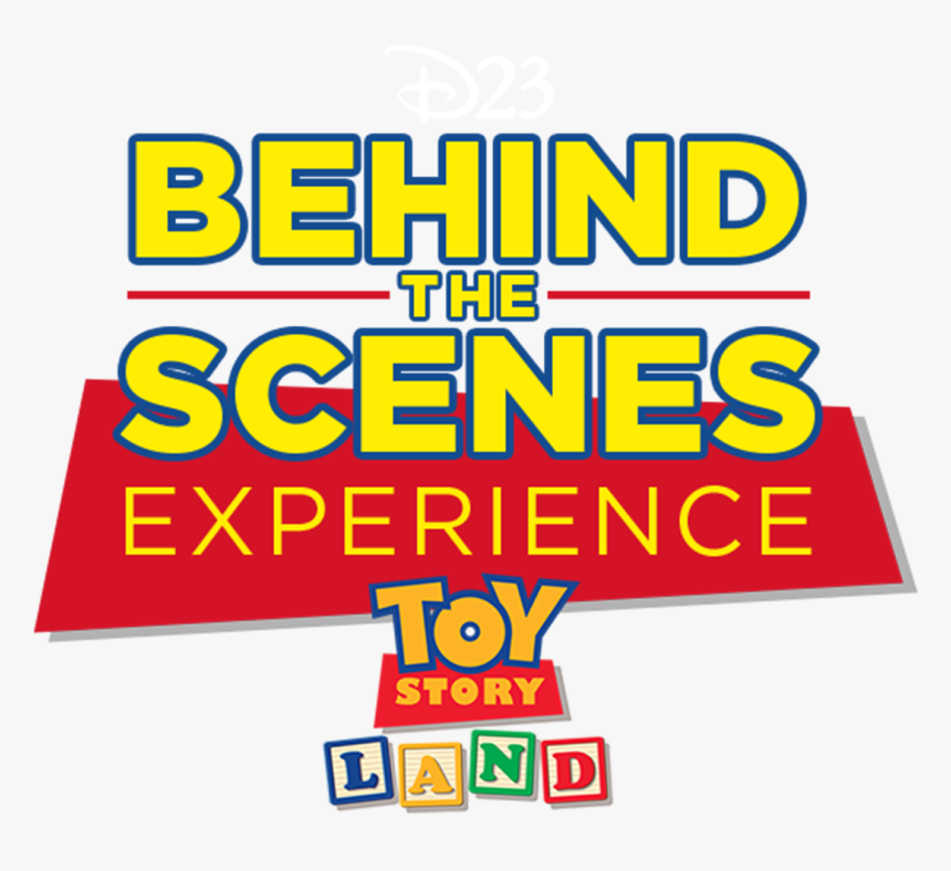 Tickets For D23"s Behind The Scenes Experience - Toy Story 3, HD Png Download, Free Download