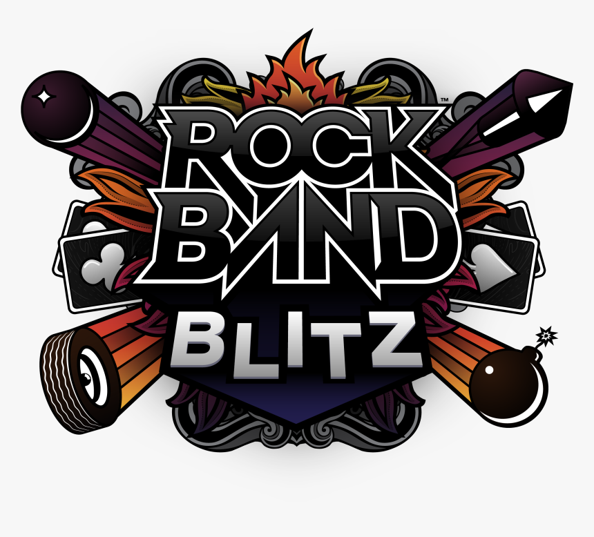 Rock Band Png Hd - Rock Band Blitz Xbox 360, Transparent Png, Free Download