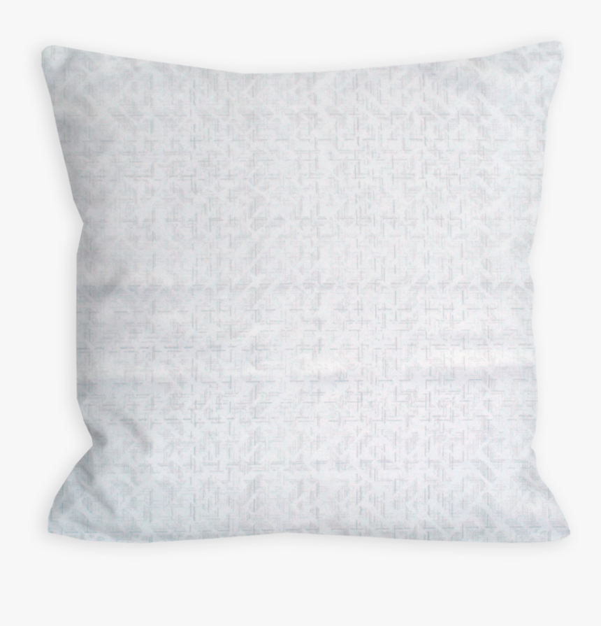 Pure Hashes Light Grey And White Pillow - Cushion, HD Png Download, Free Download