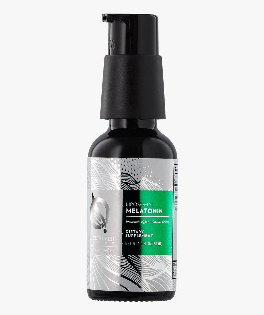 Quicksilver Liposomal Melatonin Regular Dose, 1 Fl - Liquid, HD Png Download, Free Download