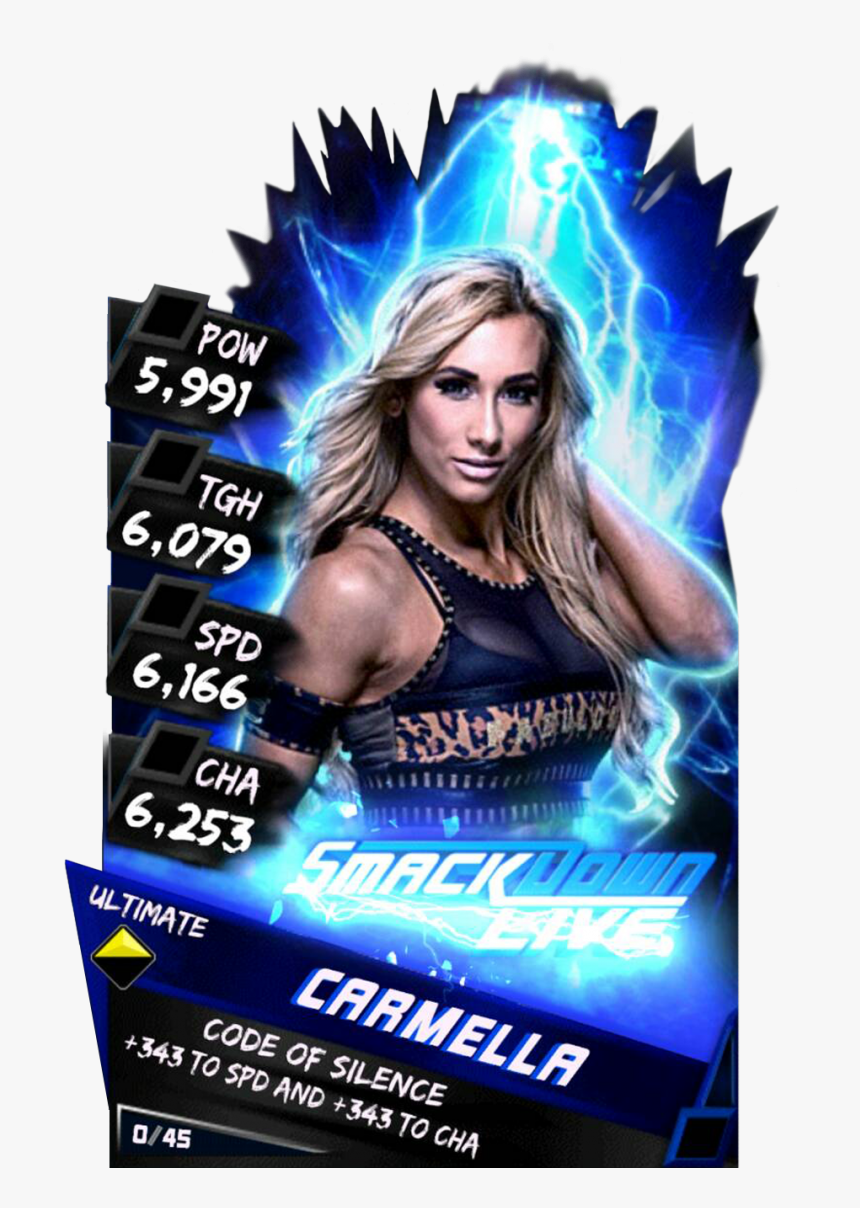 Carmella S3 14 Wrestlemania33 Supercard Carmella S3 - Wwe Supercard Ultimate Cards, HD Png Download, Free Download