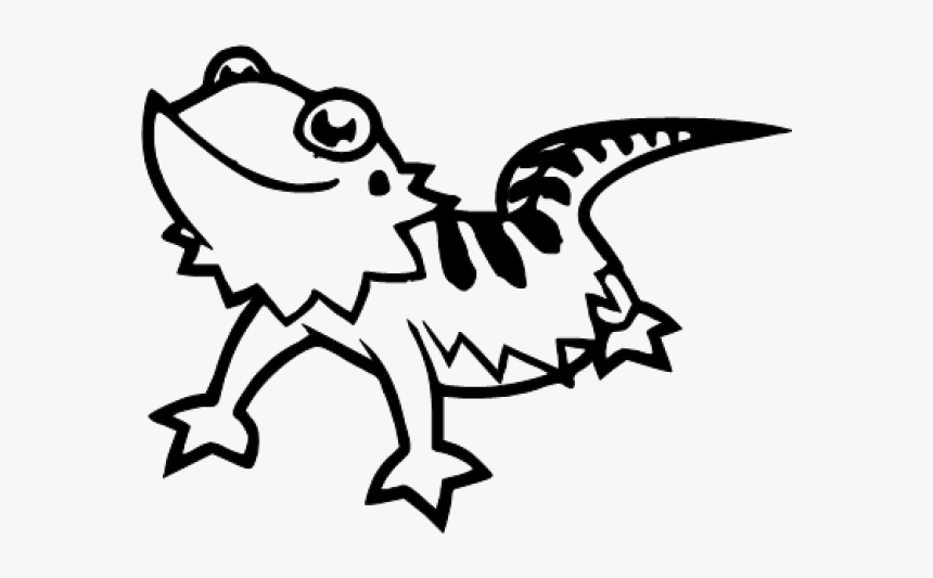 s Bearded Dragon Lizard Coloring Pages  Best Free