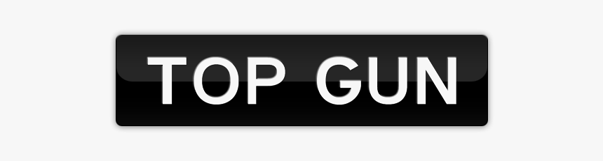 Top Gun Number Plate, HD Png Download, Free Download