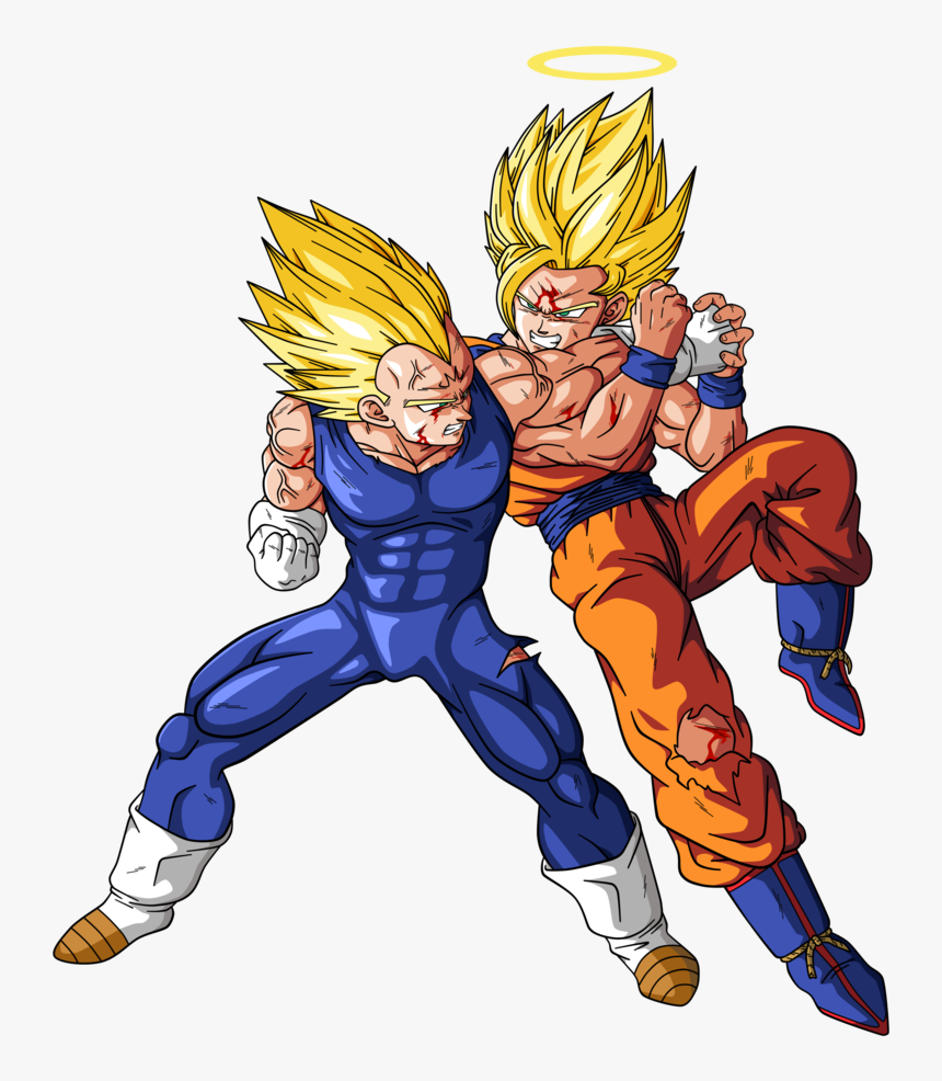 Goku E Vegeta Png - Goku Vs Vegeta, Transparent Png@kindpng.com