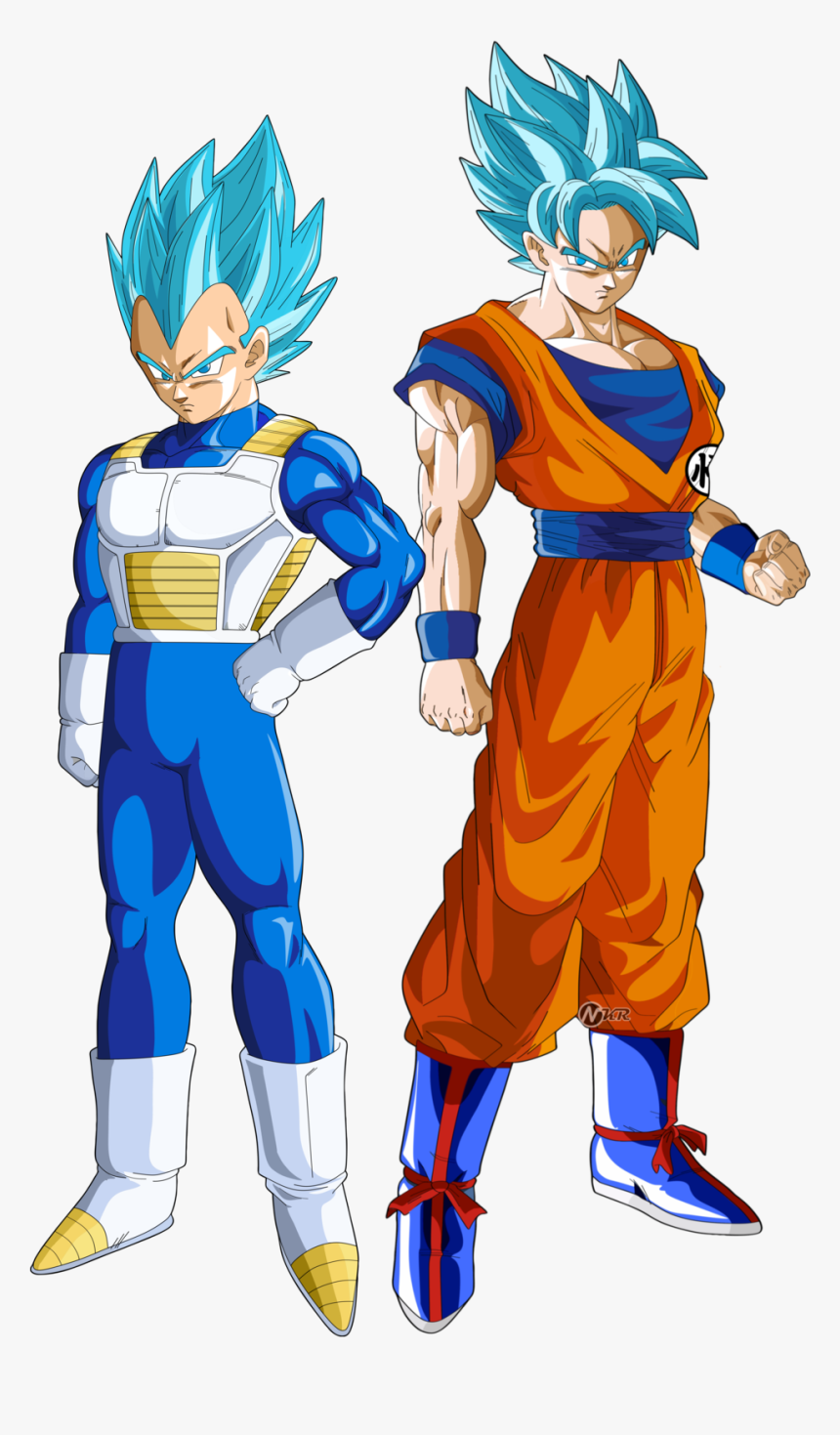 Goku Ssgss Vegeta Ssgss, HD Png Download, Free Download