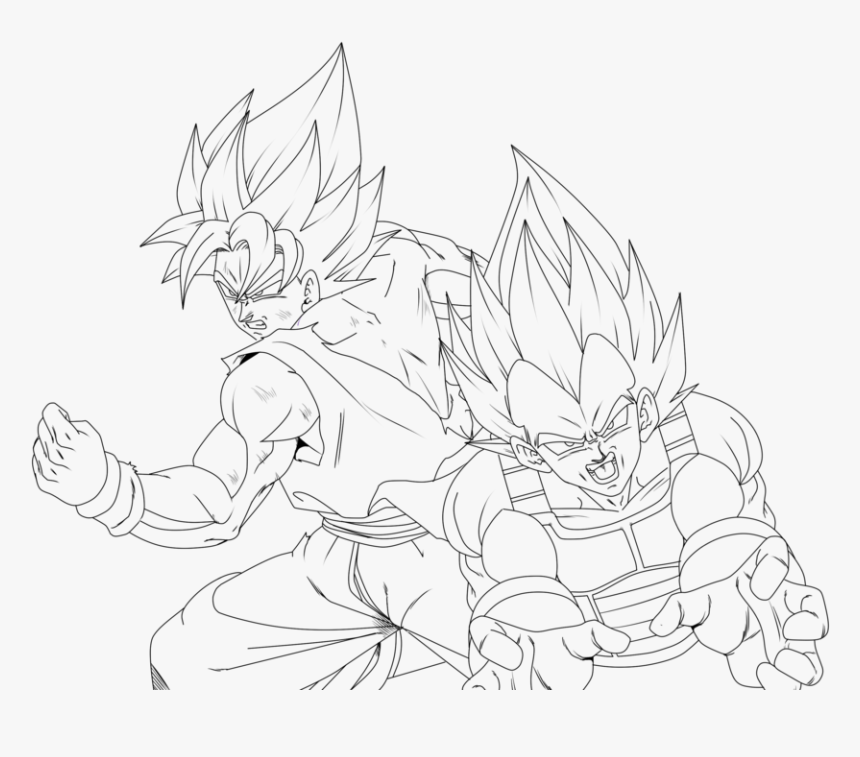 How To Draw A Goku And Vegeta Yin Yang, Step by Step, Drawing Guide, by  Dawn - DragoArt